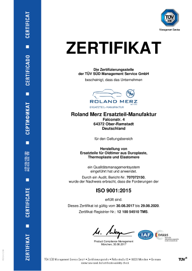 Historisches Bildmaterial Roland Merz Ersatzteil-Manufaktur 15
