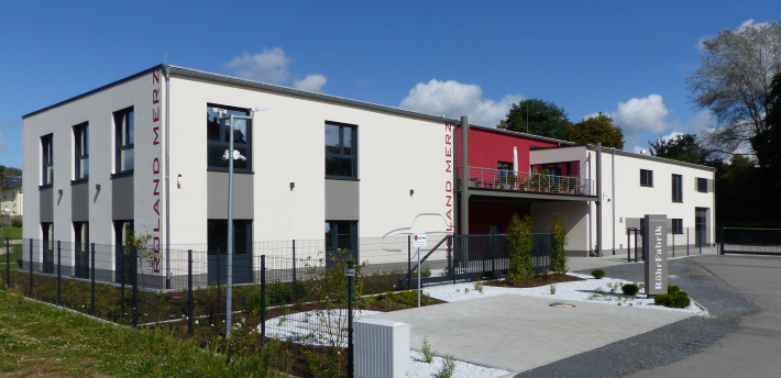 Röhr-Fabrik in der Falconstraße